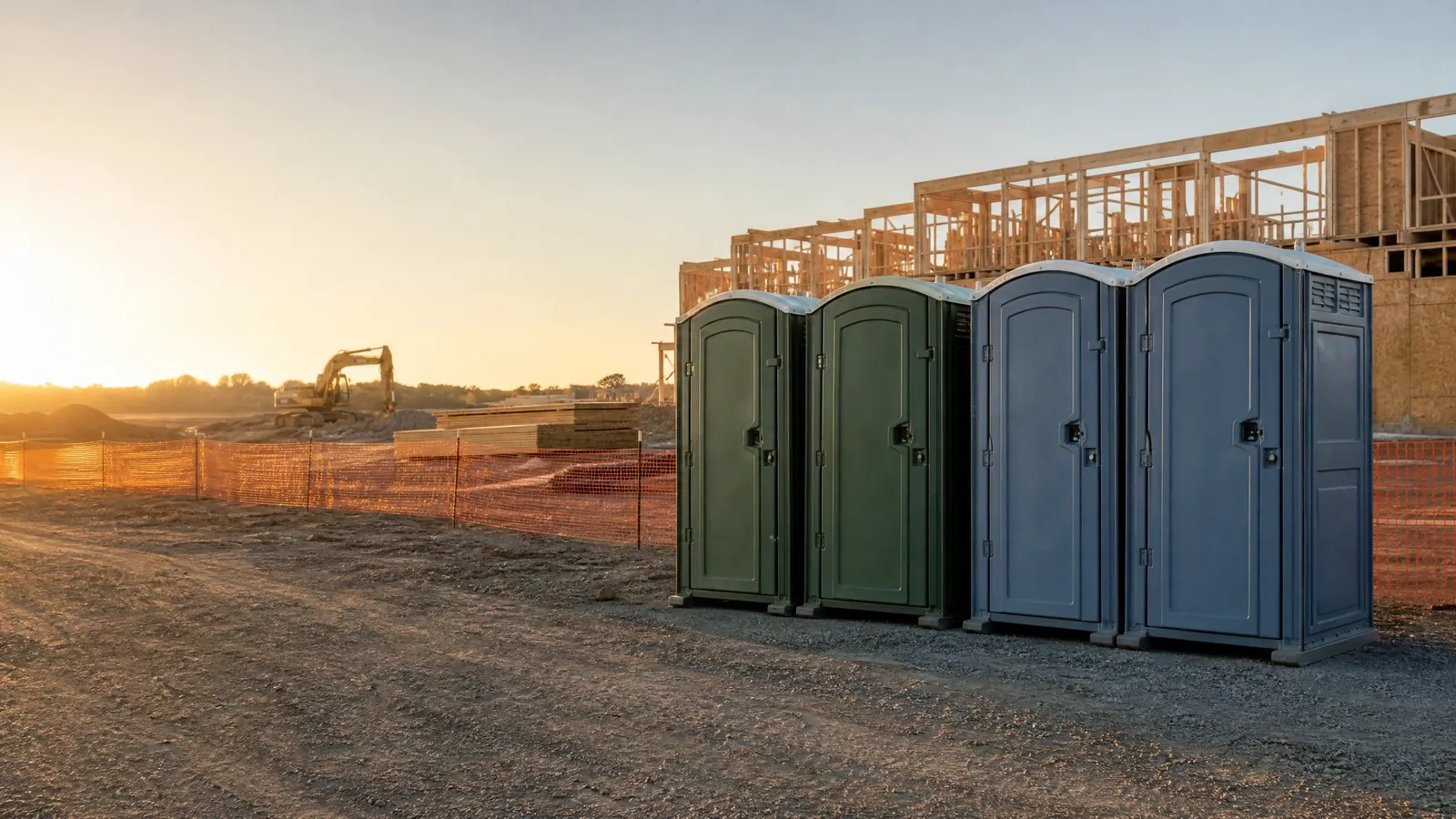 Trailer Restrooms for Elevated Comfort portable sanitation setup